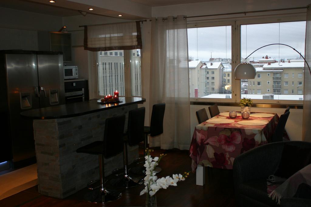 Apartment Pohjantaehti Oulu Oda fotoğraf