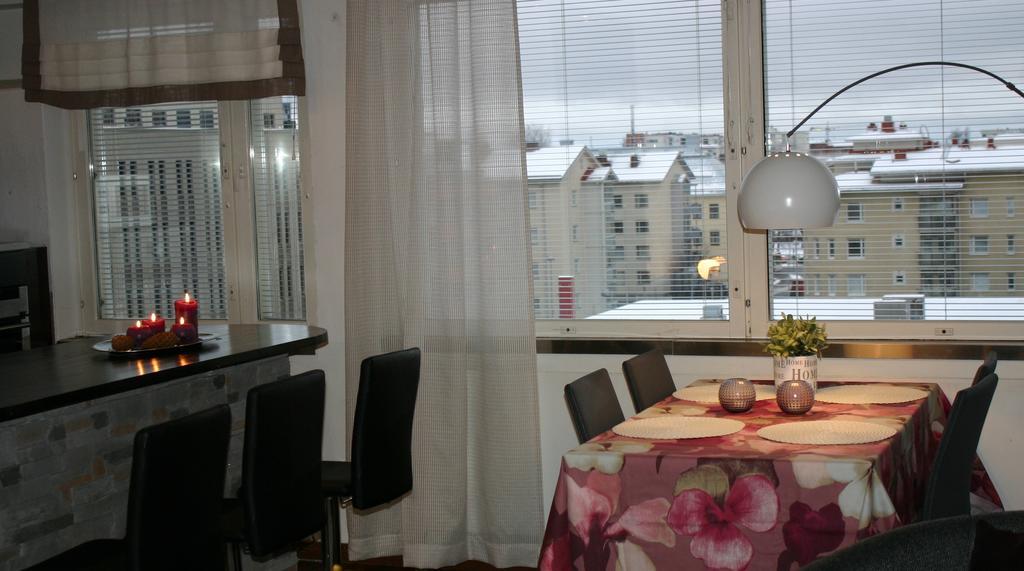 Apartment Pohjantaehti Oulu Oda fotoğraf